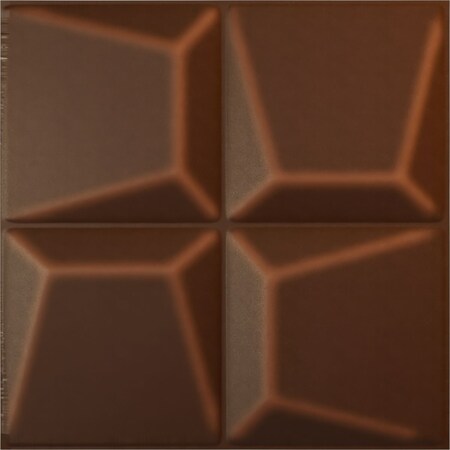 Ekena Millwork 19 5/8in. W x 19 5/8in. H Tellson EnduraWall Decorative 3D Wall Panel Covers 2.67 Sq. Ft. WP20X20TEDRU